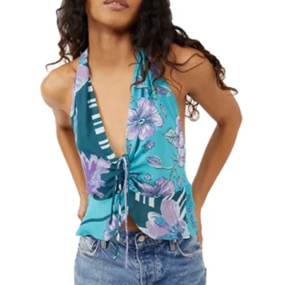 NWT Free People Hot Tropics Tank